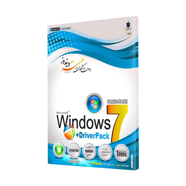 سيستم عامل Windows 7 + Driver Pack نشر بلوط