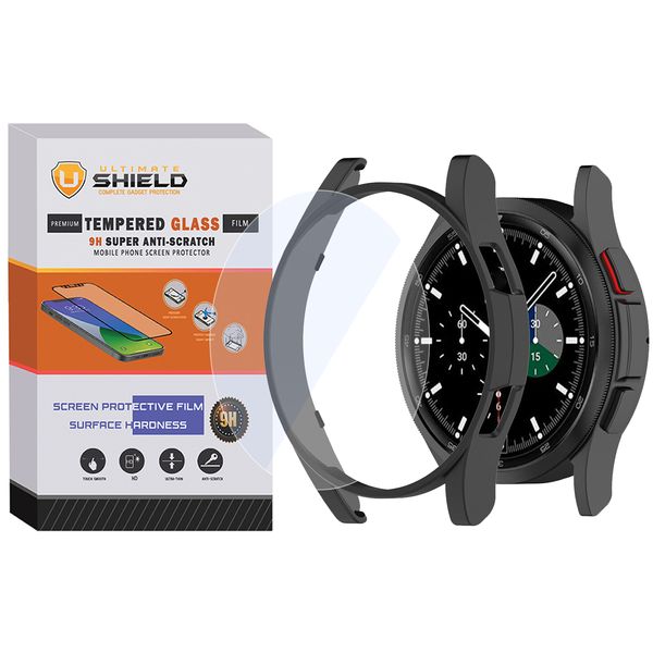 کاور آلتیمیت شیلد مدل PC-Bump-UL مناسب برای ساعت هوشمند سامسونگ Galaxy Watch 4 Classic 46mm به همراه محافظ صفحه نمایش