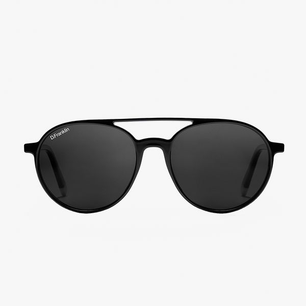 عینک آفتابی دیفرنکلین مدل AMERICA ROUND / BLACK BLACK