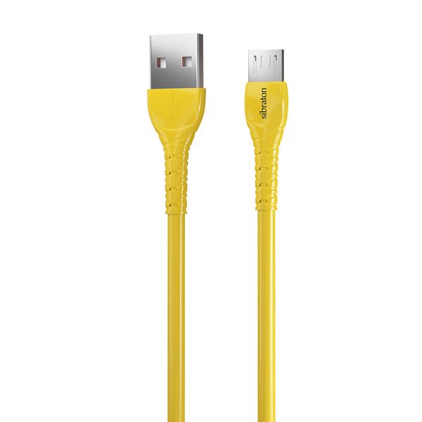 کابل تبدیل USB به microUSB سیبراتون مدل S201A طول 1.1متر