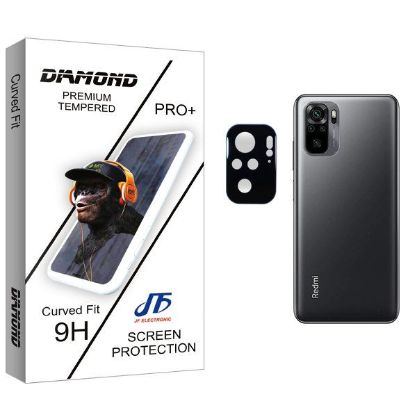 محافظ لنز گوشی جی اف مدل Diamond 3D مناسب برای گوشی موبایل شیائومی Redmi Note 10