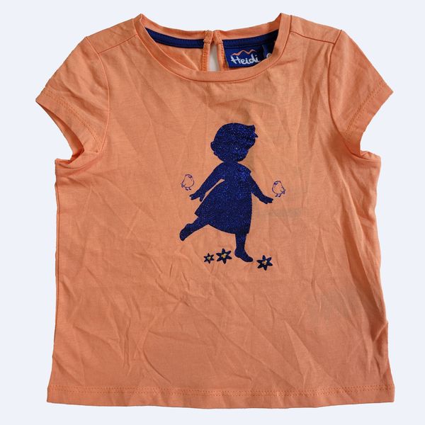 تی شرت آستین کوتاه دخترانه جی بی سی مدل هایدی کد 12