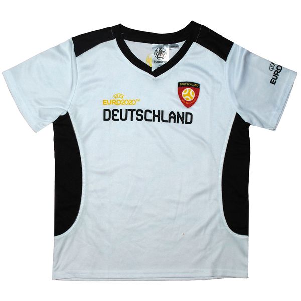تی شرت آستین کوتاه ورزشی پسرانه یوفا مدل تیم ملی آلمان