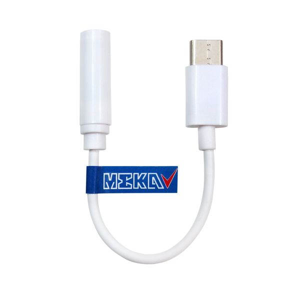 کابل تبدیل USB-C به جک 3.5 میلی متری مکا مدل MC22 طول 0.12 متر