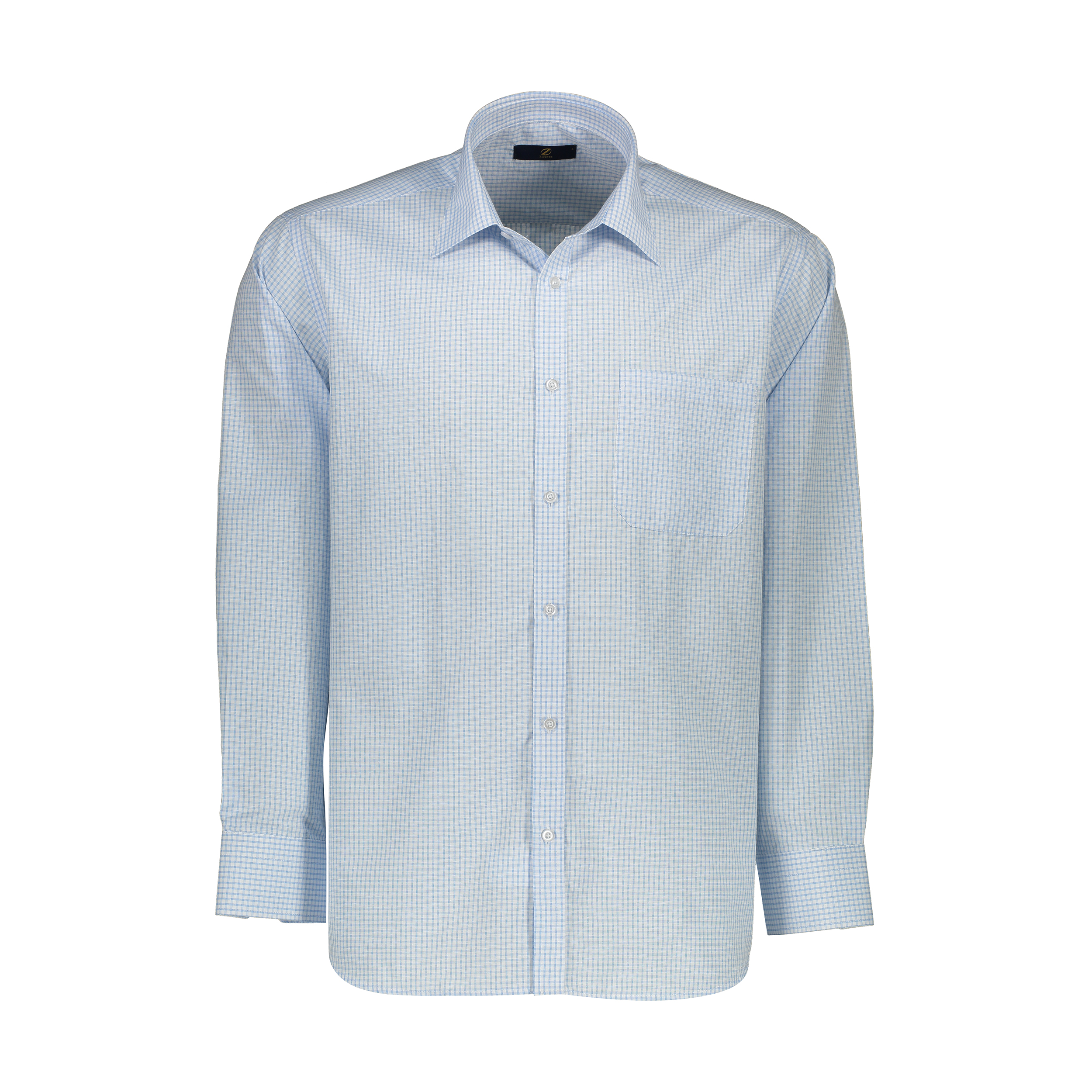 پیراهن مردانه زاگرس پوش مدل 101-WHITEBLUE