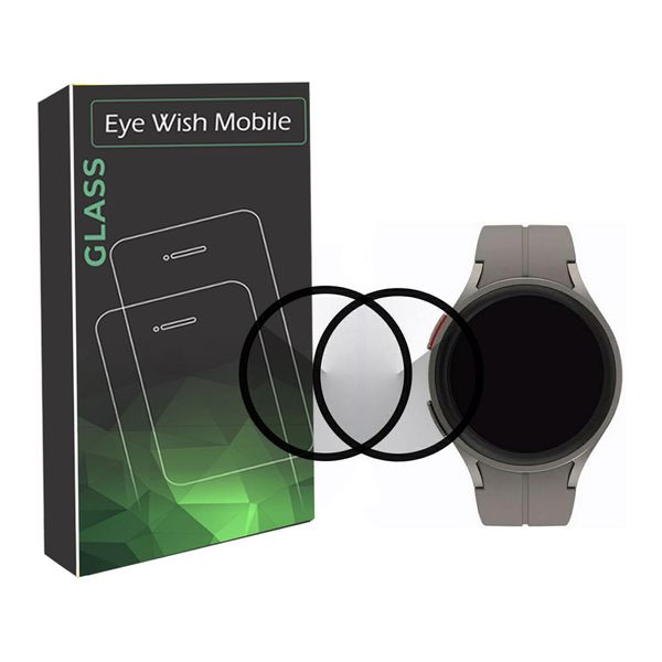 محافظ صفحه نمایش آی ویش مدل PMMA مناسب برای ساعت هوشمند سامسونگ GALAXY WATCH 4 40 MM بسته دو عددی
