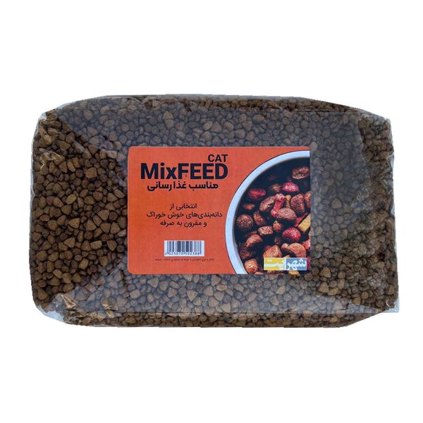 غذای خشک گربه شهرپت مدل MixFeed وزن 2 کیلوگرم