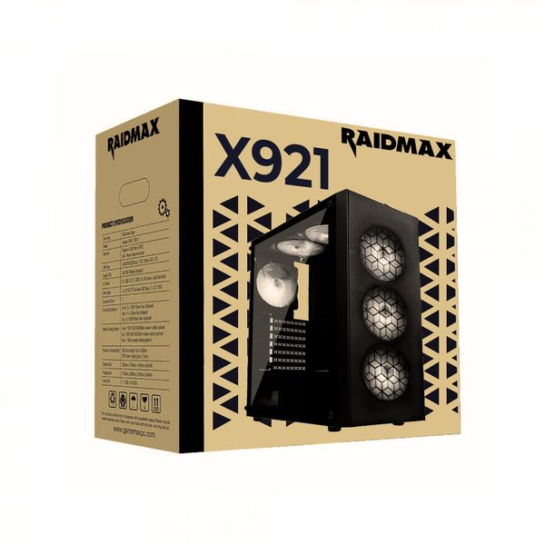 کیس کامپیوتر ریدمکس مدل X921 Gaming 6 fan