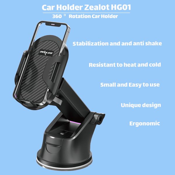 پایه نگهدارنده گوشی موبایل زیلوت مدل HG01