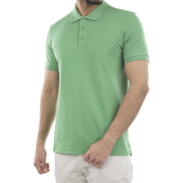 پولوشرت آستین کوتاه مردانه جوتی جینز مدل بیسیک کد 1551430 رنگ سبز روشن