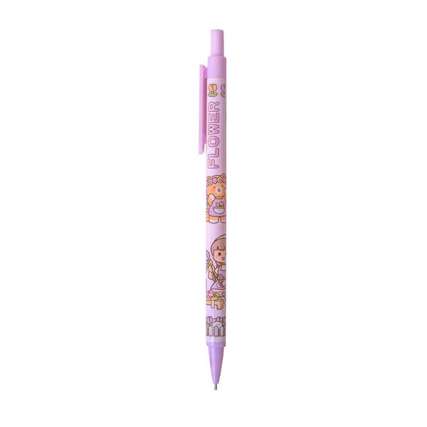 مداد نوکی 0.7 میلیمتری مدل دختر طرح FLOWER
