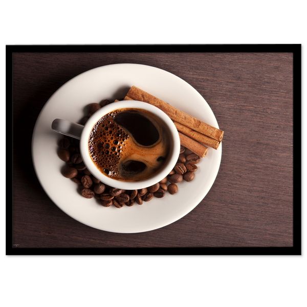 تابلو بکلیت طرح فنجان قهوه مدل B-S293