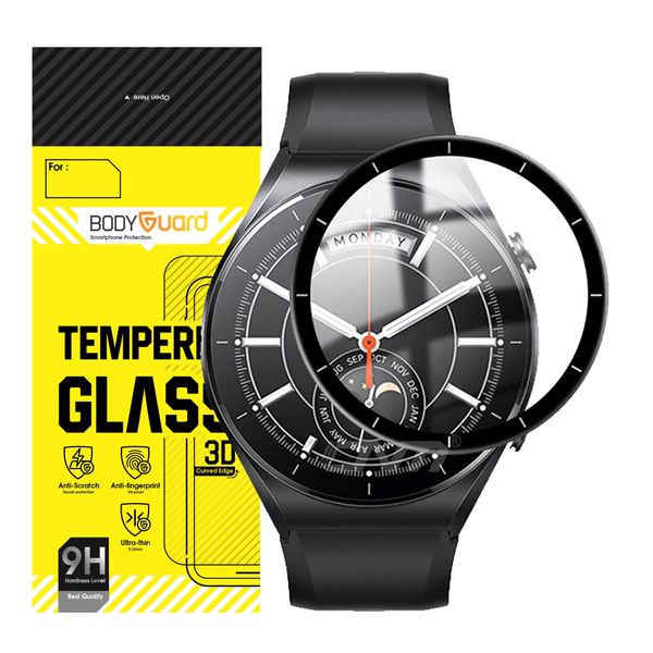 محافظ صفحه نمایش بادیگارد مدل PMMA مناسب برای ساعت هوشمند شیائومی Watch S1