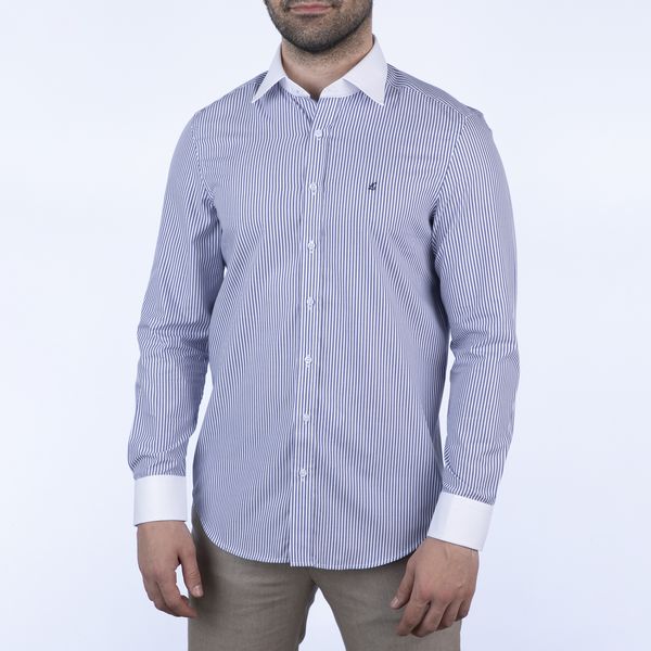 پیراهن آستین بلند مردانه ال سی من مدل 100524-180