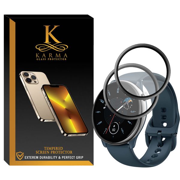 محافظ صفحه نمایش کارما مدل KA-PM مناسب برای ساعت هوشمند شیائومی GTR Mini بسته دو عددی