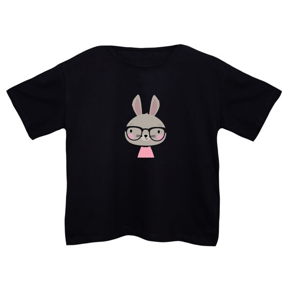 تی شرت آستین کوتاه زنانه مدل خرگوش