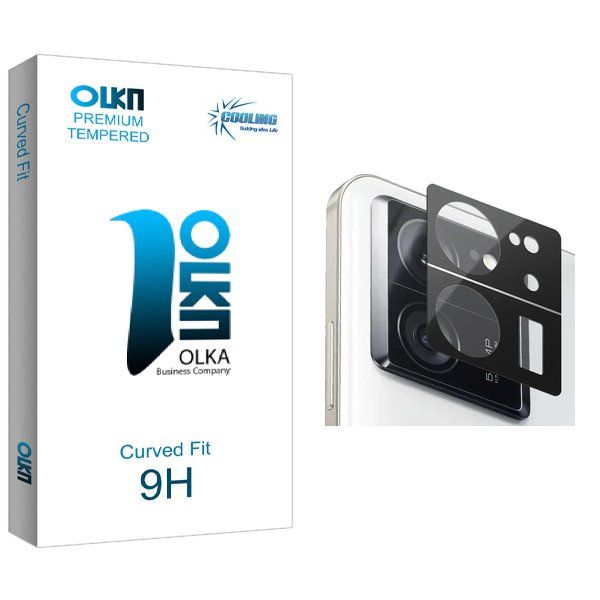 محافظ لنز گوشی کولینگ مدل Olka 3D مناسب برای گوشی موبایل شیائومی Mi 13T Pro