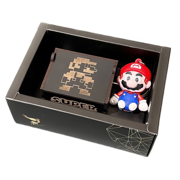 جعبه موزیکال اینو دلا ویتا مدل Arca Figura ملودی Super Mario سوپر ماریو طرح قارچ خور بازی میکرو