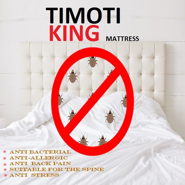  تشک خوشخواب تیموتی مدل king یکنفره سایز 90×200 سانتی متر
