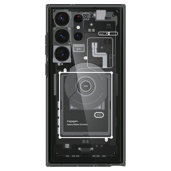 کاور اسپیگن مدل Ultra Hybrid Zero One مناسب برای گوشی موبایل سامسونگ Galaxy S23 Ultra