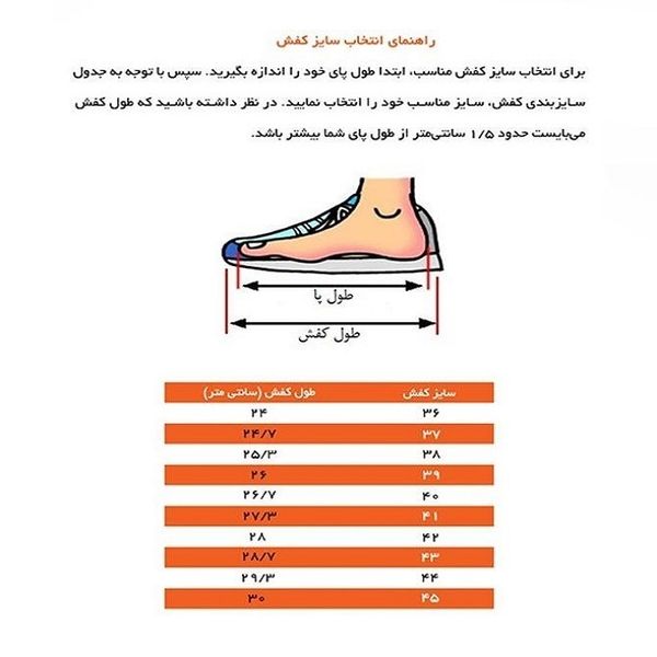 کفش مخصوص دویدن مردانه تن زیب مدل TRM9601-B