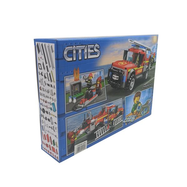 ساختنی مدل CITIES طرح ماشین آتشنشانی کد 11390
