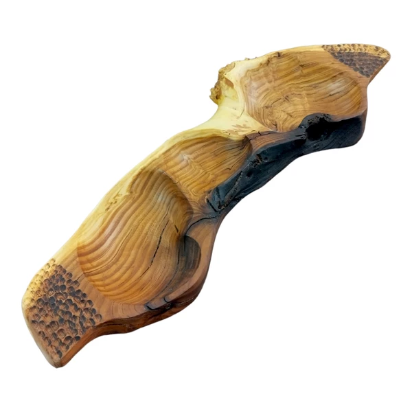 ظرف سرو چوبی مدل رستیک