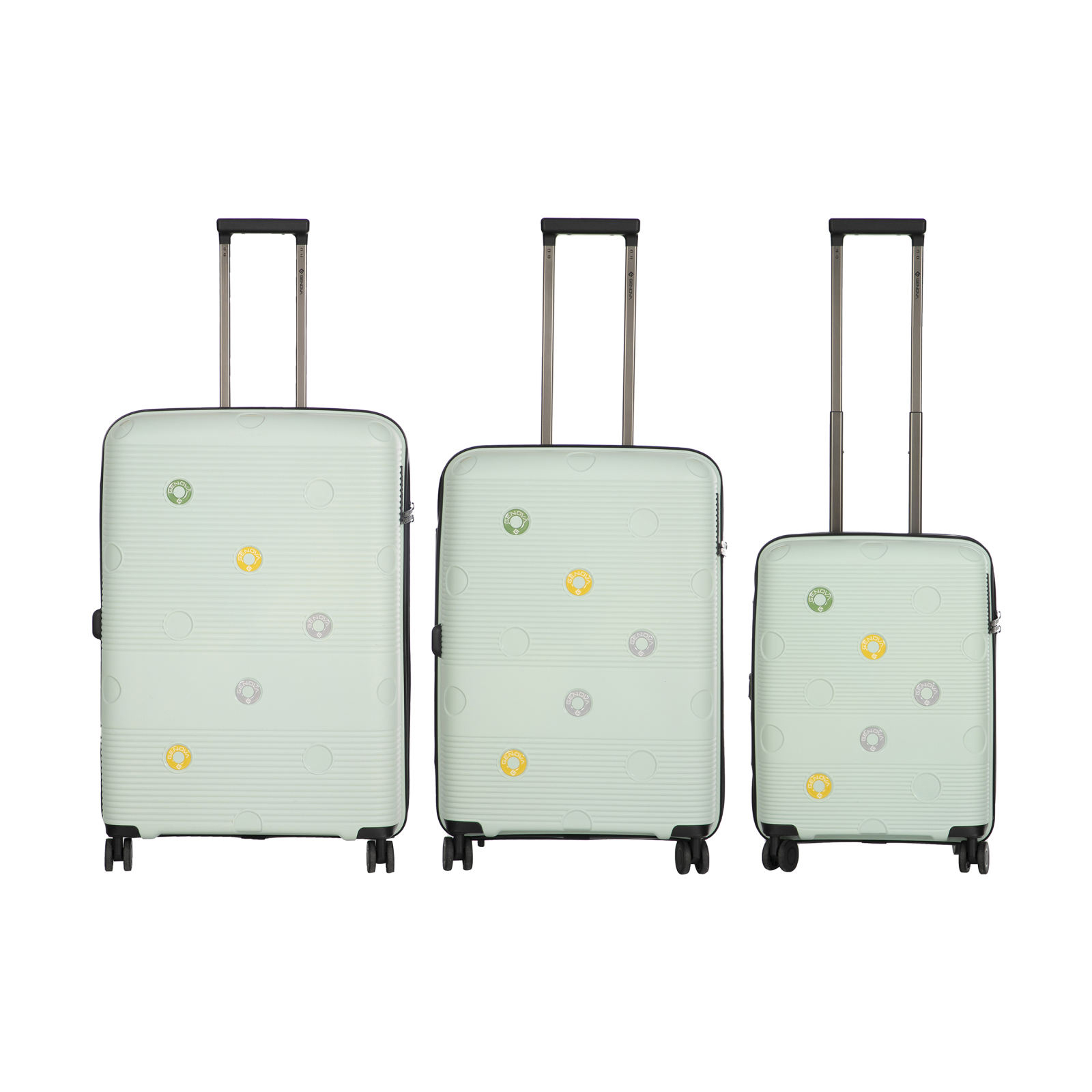 مجموعه سه عددی چمدان جنوا مدل GFC480