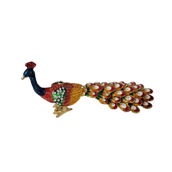 جعبه جواهرات مدل طاووس