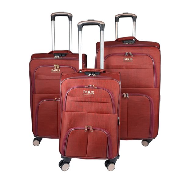 مجموعه سه عددی چمدان پاریس مدل G2050