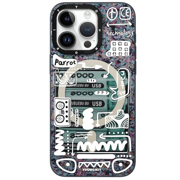 کاور یانگ کیت مدل  Dark Matter  کد P01 مناسب برای گوشی موبایل اپل iphone 15pro