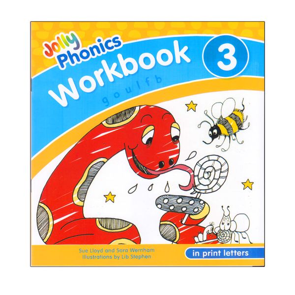  کتاب Jolly Phonics Workbook 3 اثر Sara Wernham and Sue Lioyd انتشارات الوندپویان