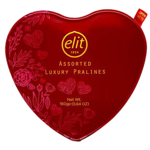 شکلات کادویی مخلوط Luxury Pralines الیت - 160 گرم
