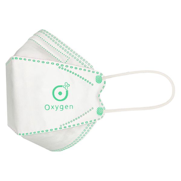 ماسک تنفسی اکسیژن پلاس مدل  ۵ لایه سه بعدی بسته ۲۵ عددی