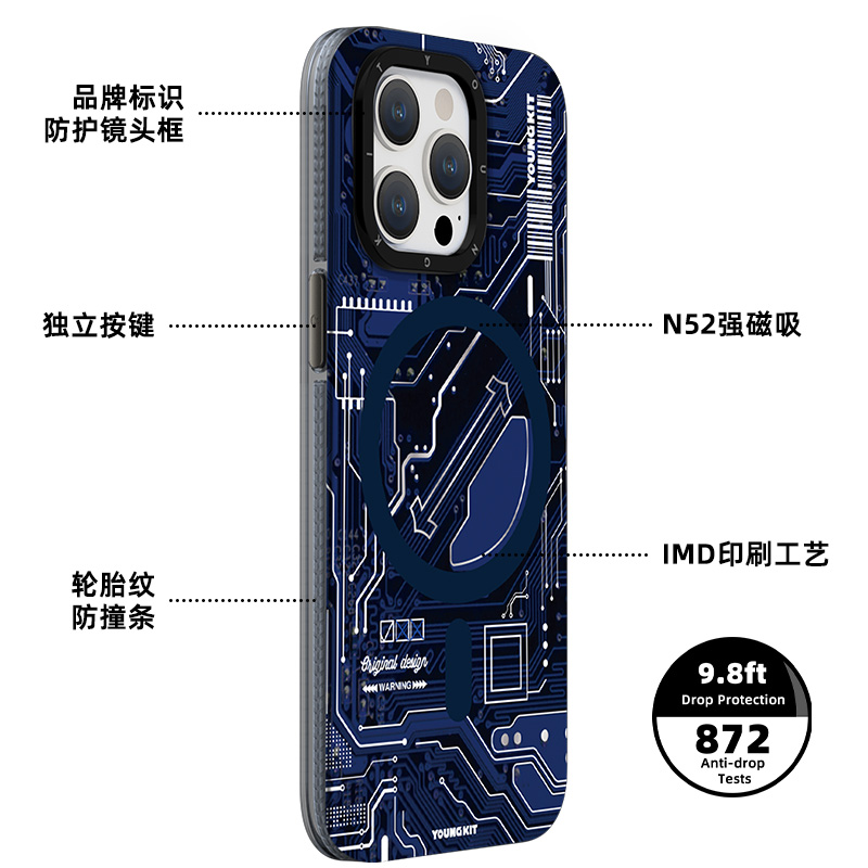 کاور یانگ کیت مدل CX023 مناسب برای گوشی موبایل اپل  IPHONE 15 Pro Max