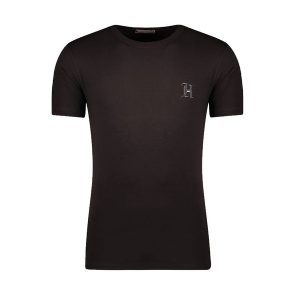تی شرت آستین کوتاه مردانه مدل گلدوزی اچ کد ARK 6051