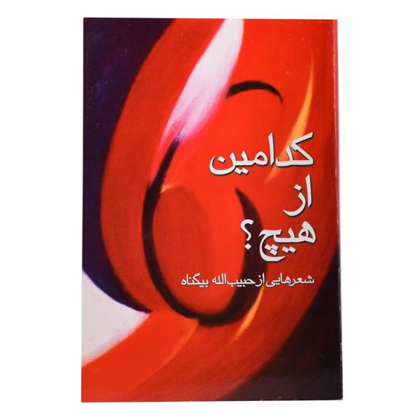 کتاب  شعر کدامین از هیچ  اثر حبیب الله بیگناه انتشارات خیزران