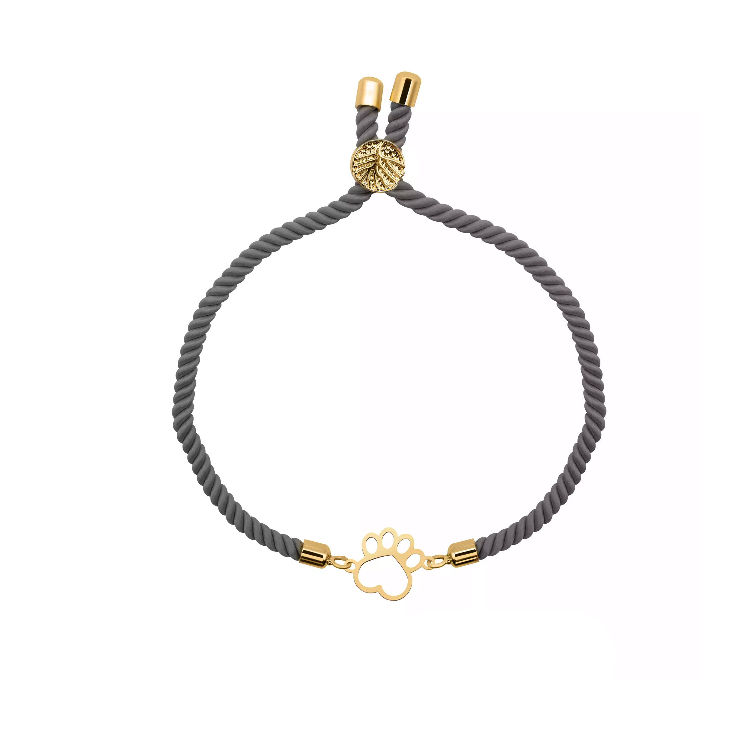 دستبند طلا 18 عیار زنانه روبی آرت گالری مدل آسانسوری پنجه گربه