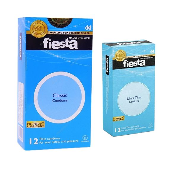 کاندوم فیستا مدل Classic بسته 12 عددی به همراه کاندوم فیستا مدل Ultra Thin بسته 12 عددی