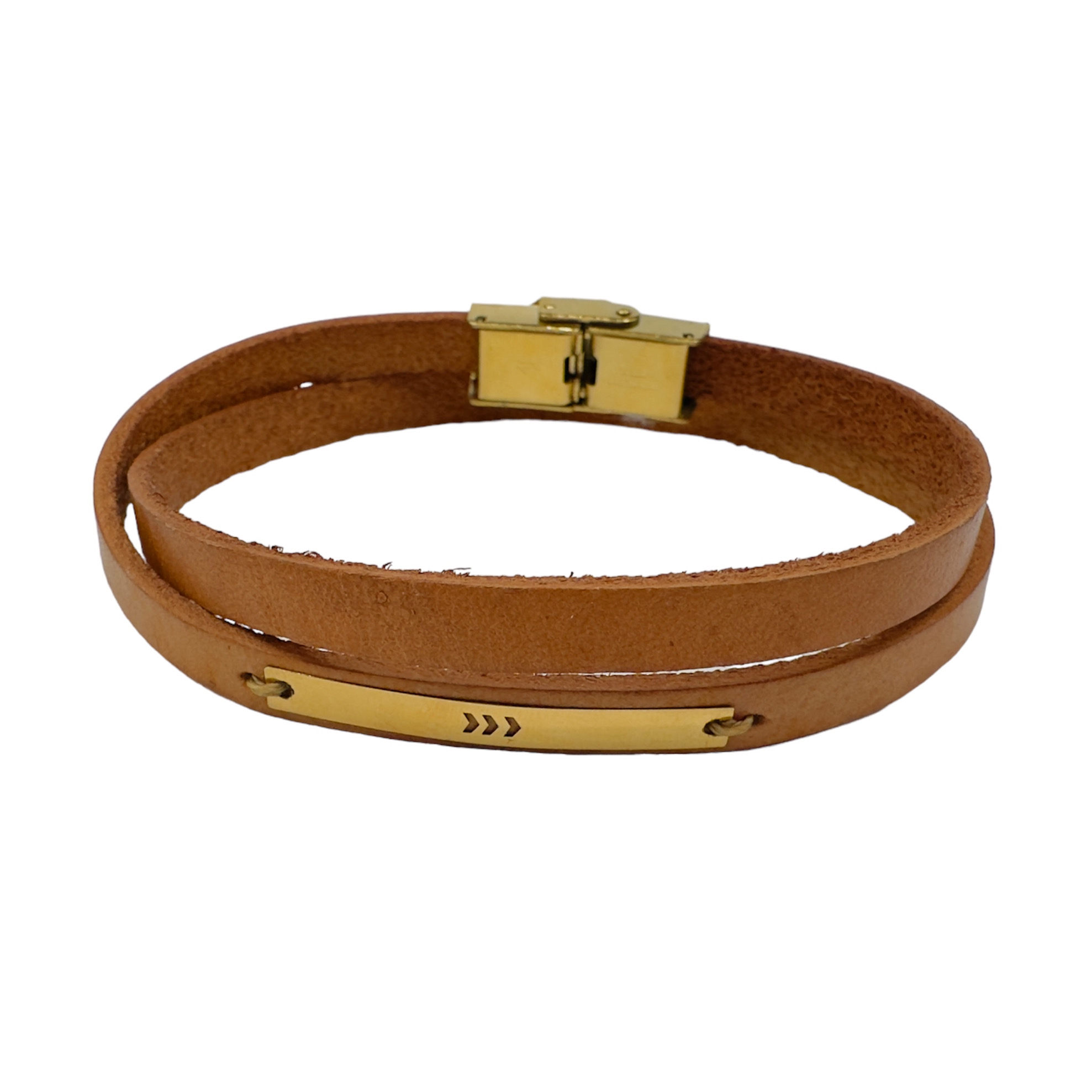 دستبند طلا 18 عیار مردانه مدل مینیمال کد DM011218