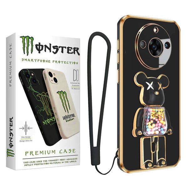 کاور مانستر مدل Color Bear Strap مناسب برای گوشی موبایل شیائومی Realme 11 Pro Plus