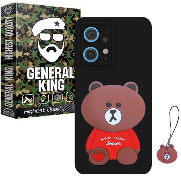 کاور ژنرال کینگ مدل GR-GHALBI مناسب برای گوشی موبایل شیائومی Redmi Note 12 4G به همراه بند آویز