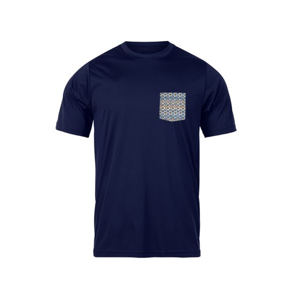 تی شرت آستین کوتاه مردانه رانژ مدل   جیب دار کد 22RA02D05M-2443-01