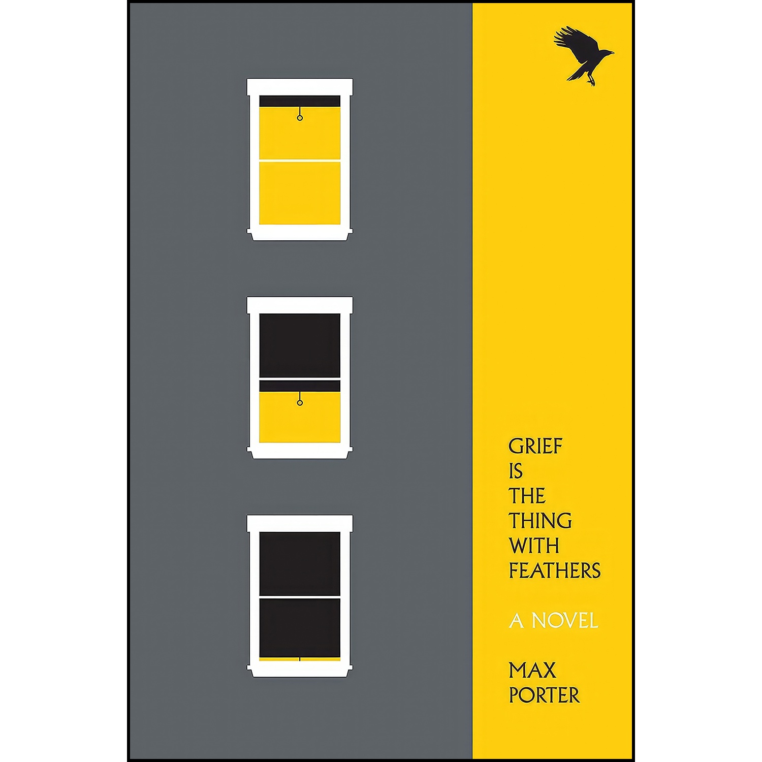 کتاب Grief Is the Thing with Feathers اثر Max Porter انتشارات Graywolf Press