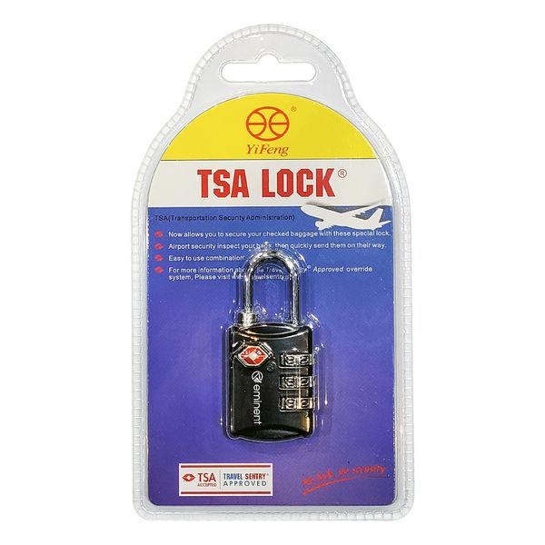 قفل چمدان و کوله پشتی امیننت مدل TSA
