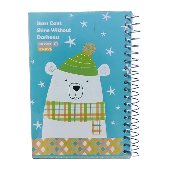 دفترچه یادداشت مکث نوت طرح خرس کلاه دار کد 1162729
