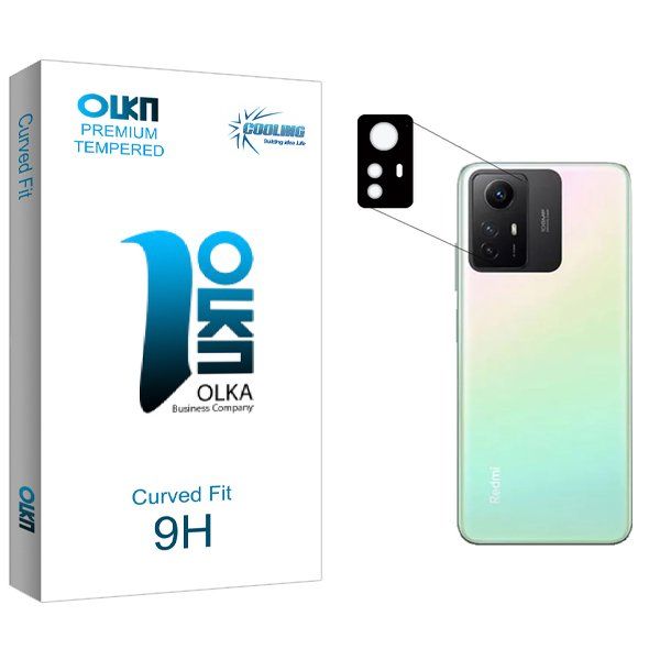 محافظ لنز گوشی کولینگ مدل Olka 3D مناسب برای گوشی موبایل شیائومی Redmi Note 12s
