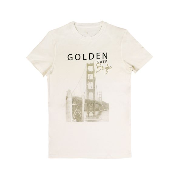 تی شرت آستین کوتاه مردانه مدل GOLDEN GATE کد TM06
