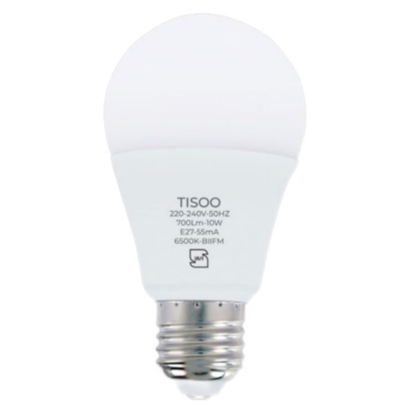 لامپ 10 وات تی سو مدل bulb پایه E27 بسته 50 عددی