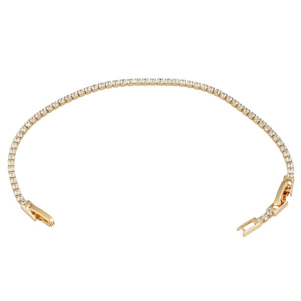 دستبند زنانه ژوپینگ مدل جواهری نازک کد TBR-286 